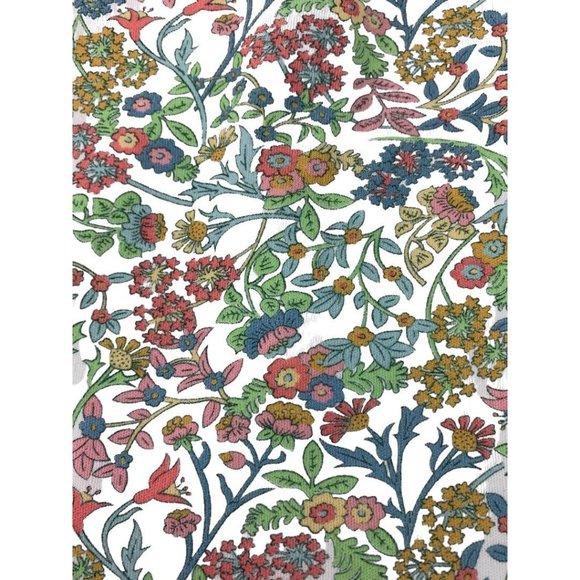 3 Baby Bliss Girls Floral Henley Style Top Shirt Pink Trim 100% Cotton - Picture 5 of 8